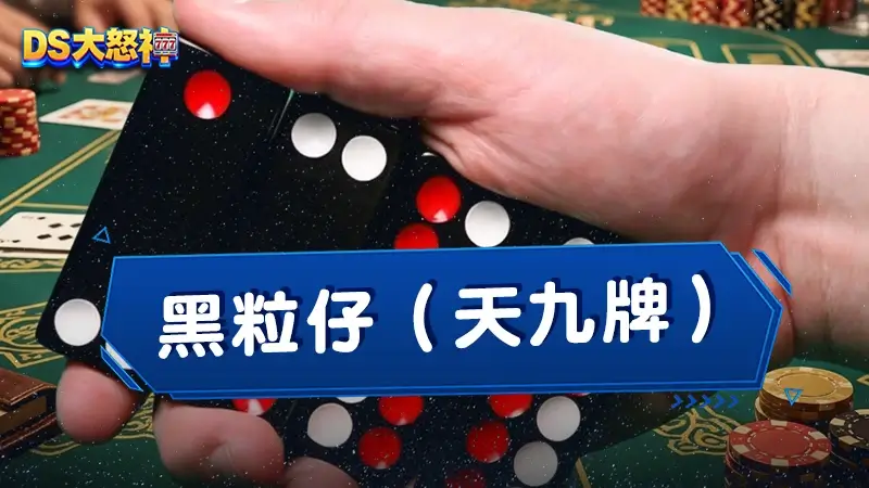 黑粒仔怎麼玩？又稱作天九牌很多人都看得霧煞煞，3分鐘教你看懂